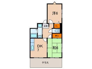 エステート清玄の物件間取画像